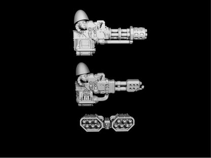 Destroyers Specialty Weapons Conversion Bits | Weapons and Accessories for 28-32mm Sci-Fi Miniatures