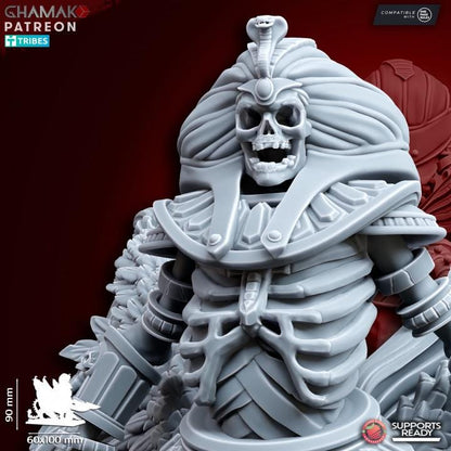 Undead Pharaohs Sphinx | 28mm Heroic-Scale Fantasy Monster Miniatures