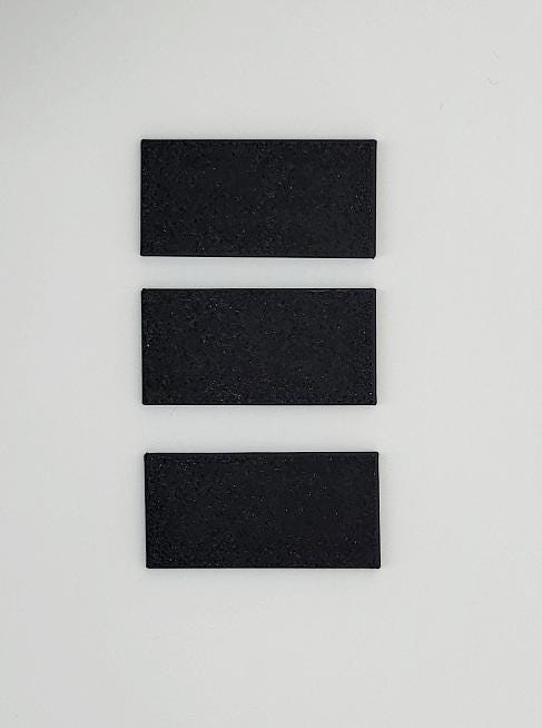 Rectangle/Round Epic Scale Miniature Bases |  8mm Square Bases for Epic Scale Wargaming