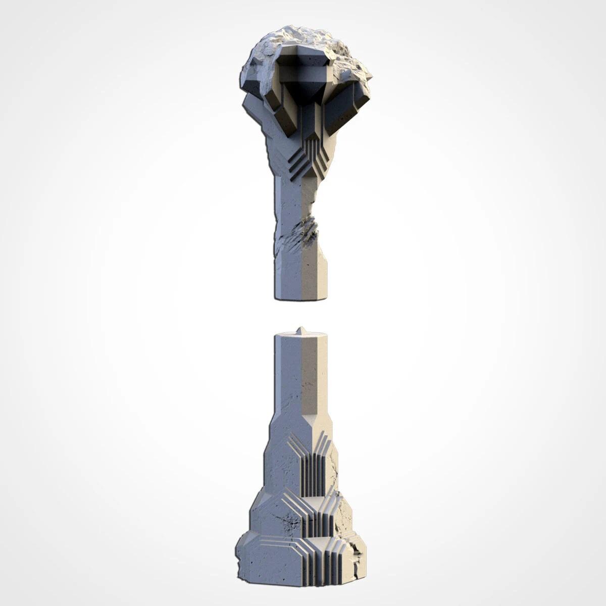 Dwarven Columns | 32/28mm Wargaming Scenery and Miniature Terrain