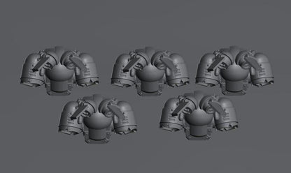 Pactum Aeternum Jetpacks | 32/28mm Heroic-Scale Sci-Fi Conversion Bits