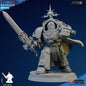 Temple Militum Heroes | 32/28mm Heroic-Scale Sci-Fi Heavy Power Armour Infantry Leader