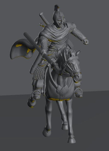 Oathbreaker Elven Knights | 28mm Scale Fantasy Cavalry Miniatures