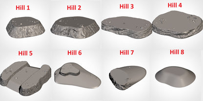 Classic Hills | 32/28mm Wargaming Scenery and Miniature Terrain