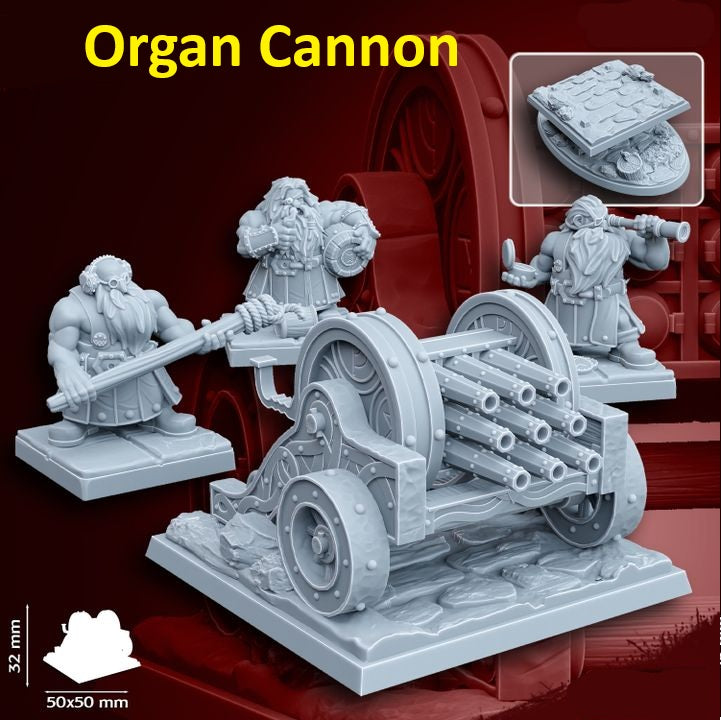 Dwarf Artillery | 28mm Heroic-Scale Fantasy War Machine Miniatures