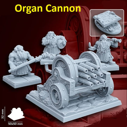 Dwarf Artillery | 28mm Heroic-Scale Fantasy War Machine Miniatures