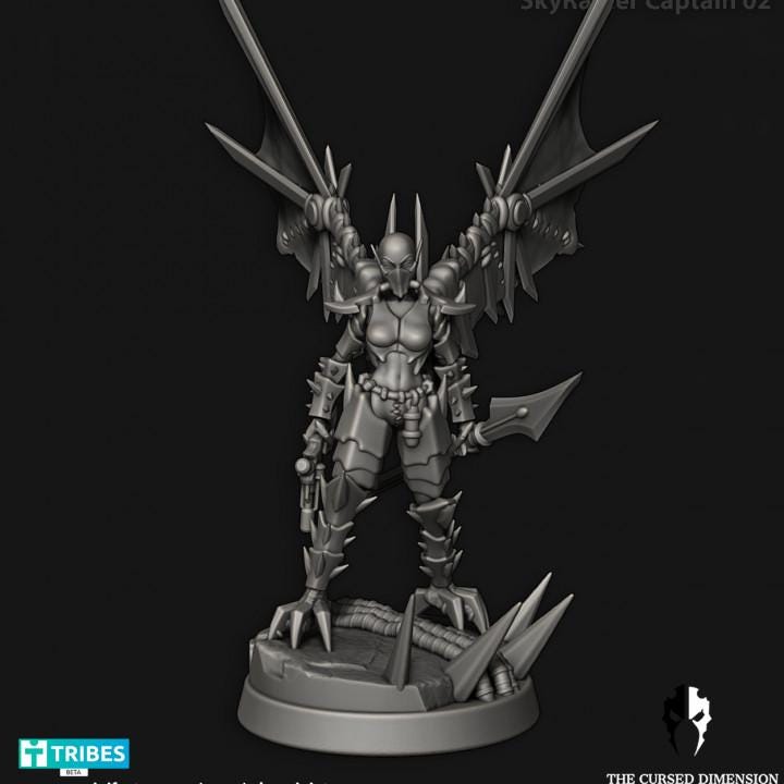 Cursed Elves Sky Raiders | 32/28mm Heroic-Scale Sci-Fi Miniatures