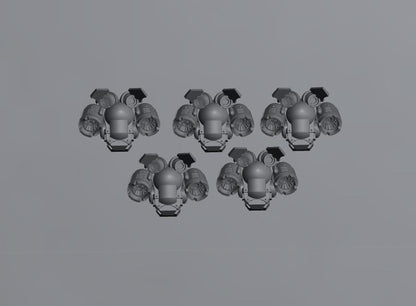 Pactum Aeternum Jetpacks | 32/28mm Heroic-Scale Sci-Fi Conversion Bits