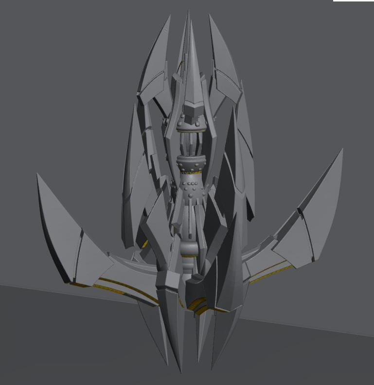 Fleet Scale Space Base | Space Fleet Scale Sci-Fi Miniatures