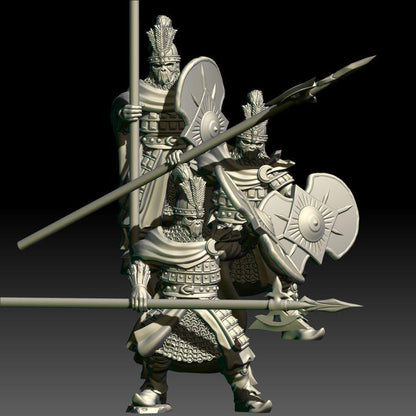 Golden Horde Mamluk Guards | 28mm Scale Fantasy Infantry Miniatures