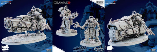 Pontifex Of War | 32/28mm Heroic-Scale Sci-Fi Leader
