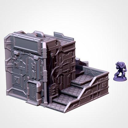 Sci Fi City | 32/28mm Wargaming Scenery and Miniature Terrain