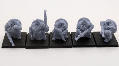 Dwarf Ranged Infantry | 28mm Heroic-Scale Fantasy Infantry Miniatures
