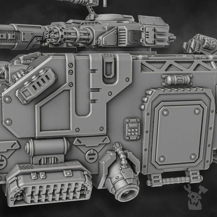 Repeller | 32/28mm Heroic-Scale Sci-Fi Hover Tank
