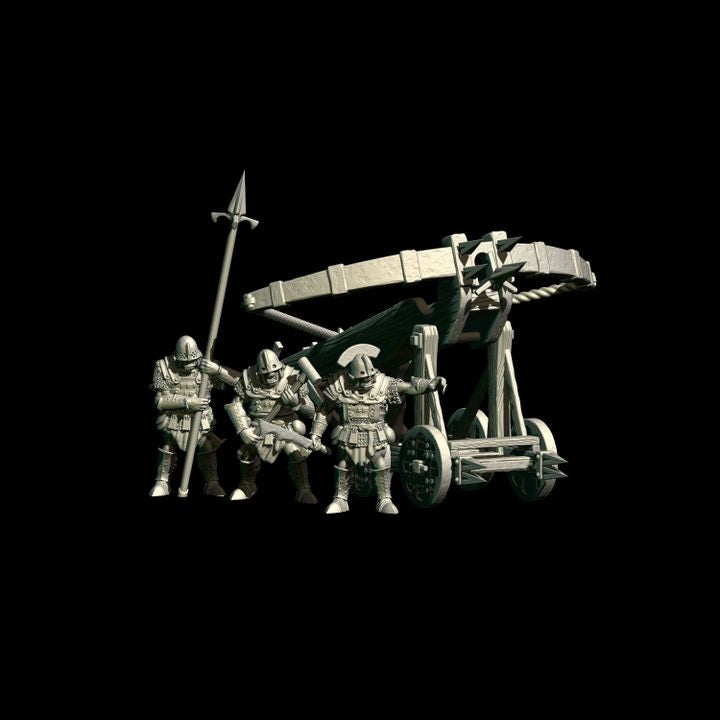 Half Orc Ballista | 28mm Scale Fantasy War Machine Miniatures