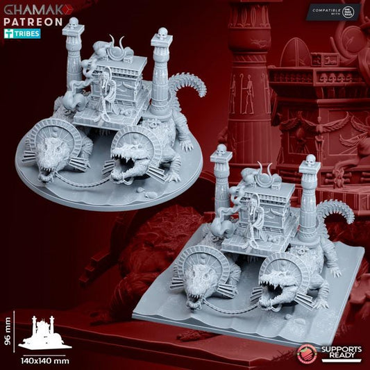 Undead Pharaohs Receptacle of Souls | 28mm Heroic-Scale Fantasy War Machine Miniatures