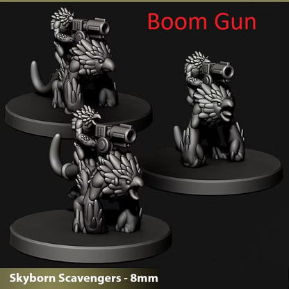 Skyborn Beast Riders | 8mm Epic Scale Sci-Fi Walker Miniature
