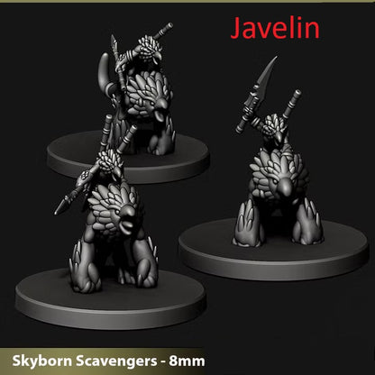 Skyborn Beast Riders | 8mm Epic Scale Sci-Fi Walker Miniature