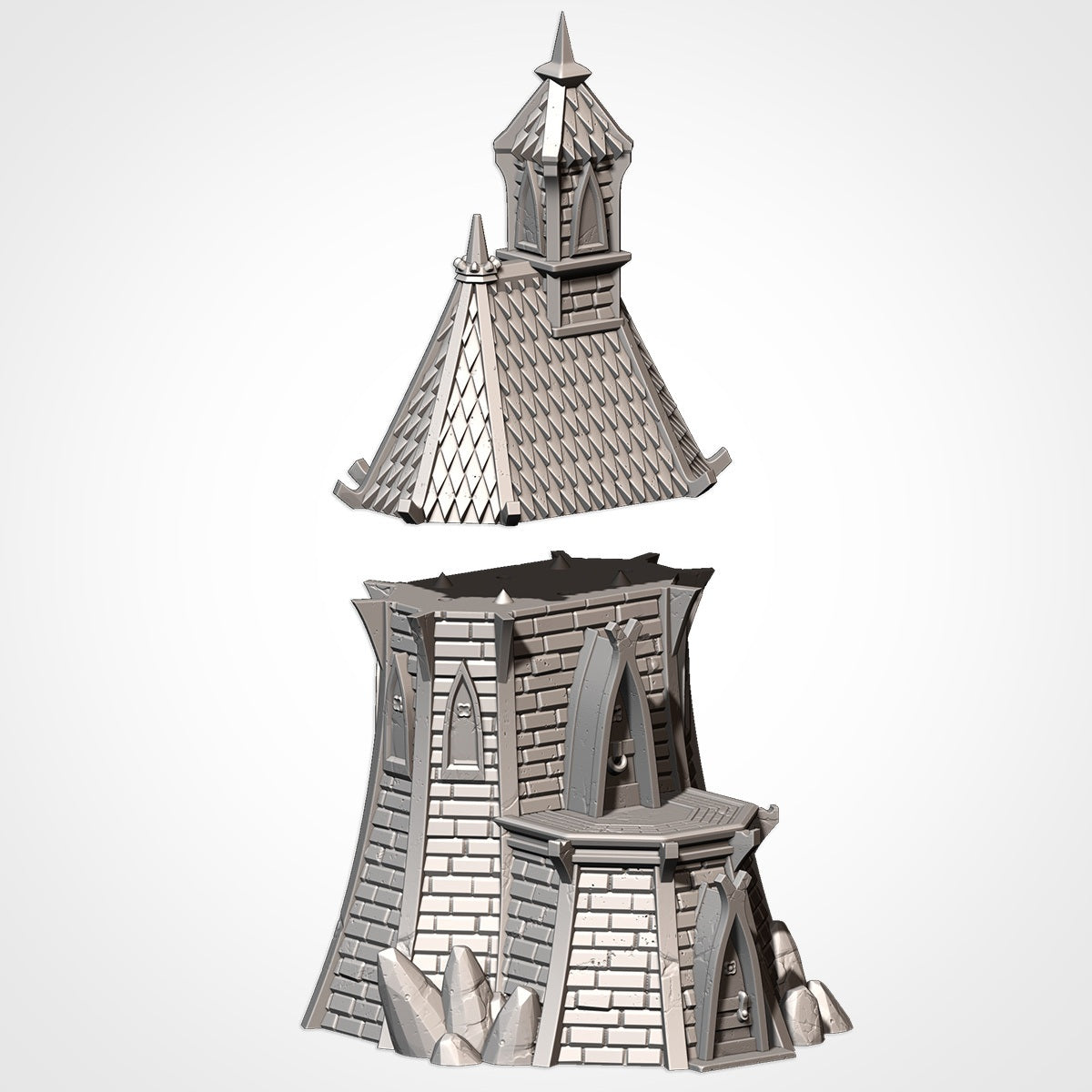 Elven Buildings | 32/28mm Wargaming Scenery and Miniature Terrain