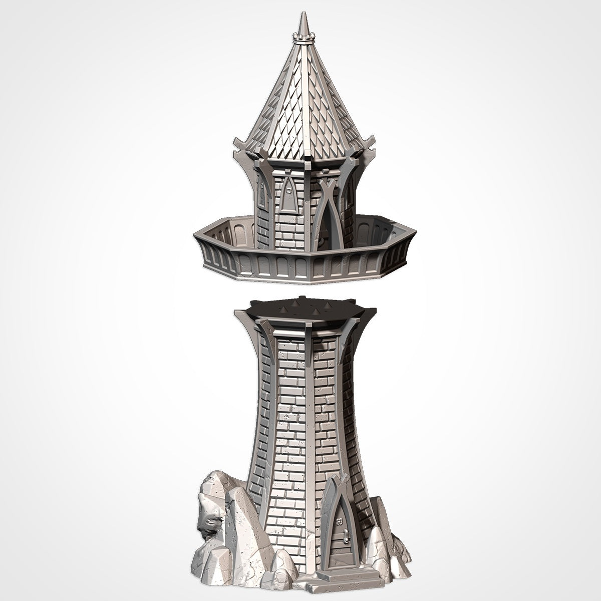 Elven Buildings | 32/28mm Wargaming Scenery and Miniature Terrain