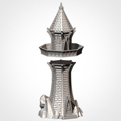 Elven Buildings | 32/28mm Wargaming Scenery and Miniature Terrain