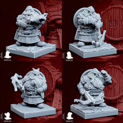 Dwarf Army Bundle | 28mm Heroic-Scale Fantasy Army