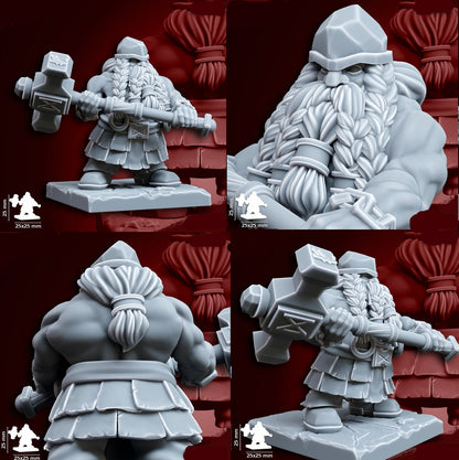 Dwarf Army Bundle | 28mm Heroic-Scale Fantasy Army