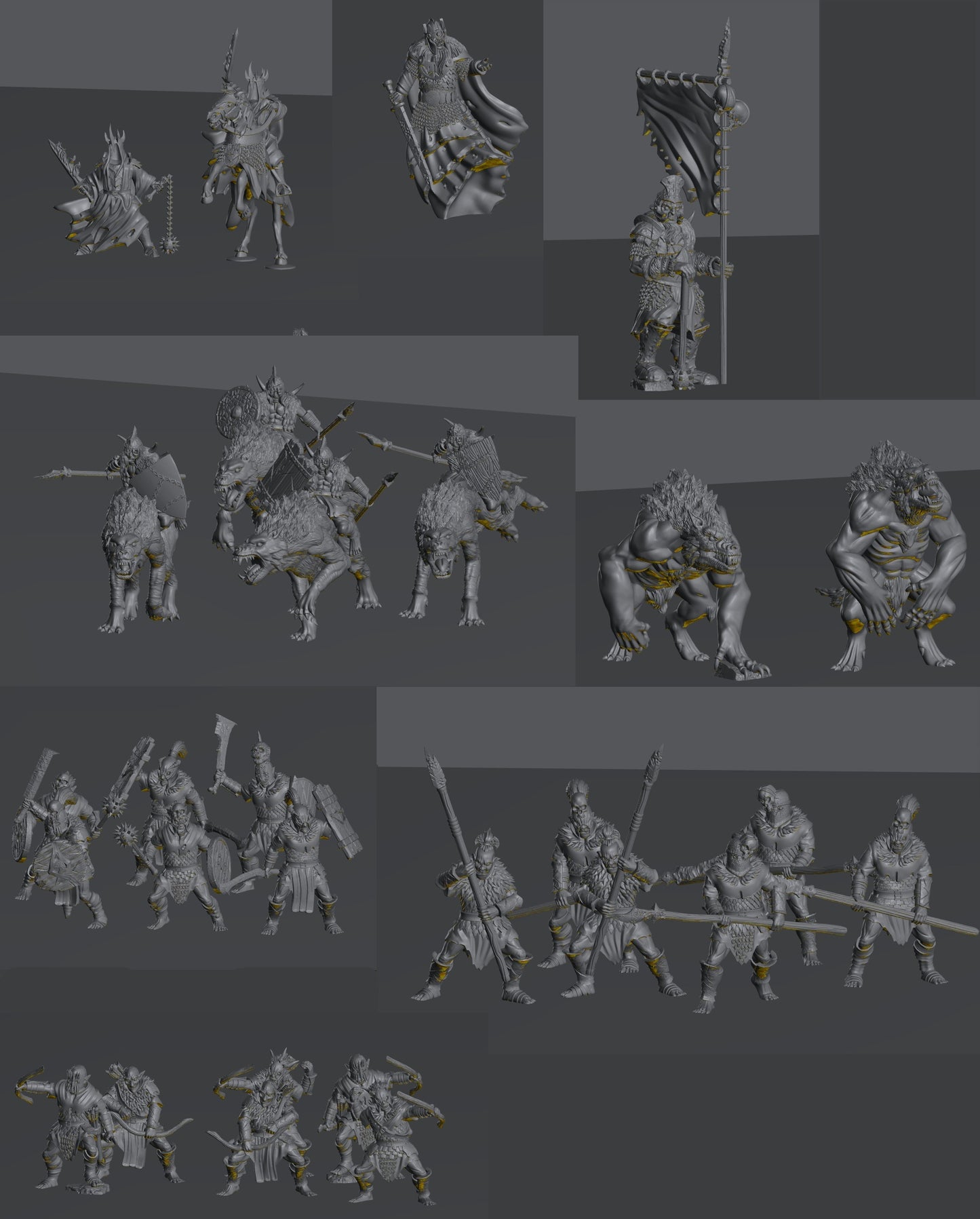 The Wraith King Army Bundle | 28mm Scale Fantasy Army