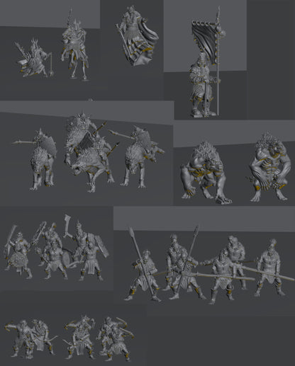 The Wraith King Army Bundle | 28mm Scale Fantasy Army