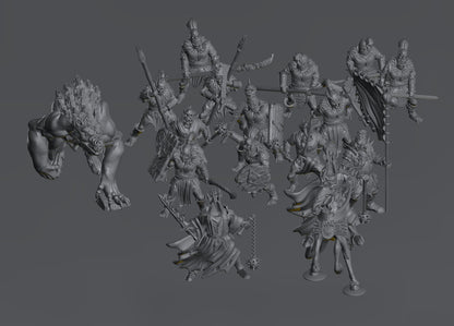 The Wraith King Army Bundle | 28mm Scale Fantasy Army