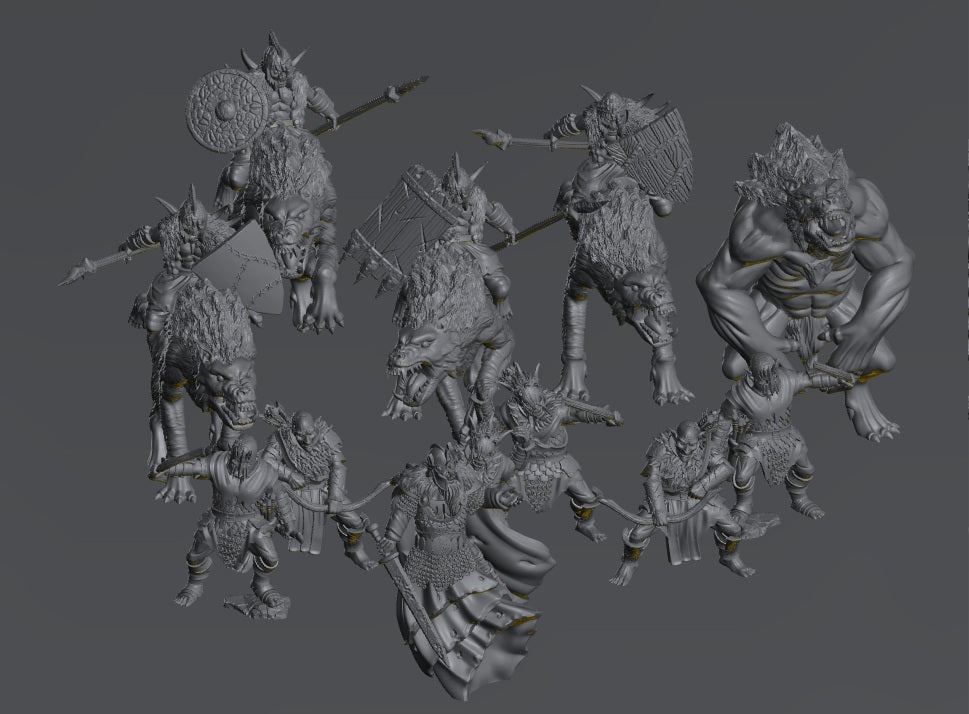 The Wraith King Army Bundle | 28mm Scale Fantasy Army
