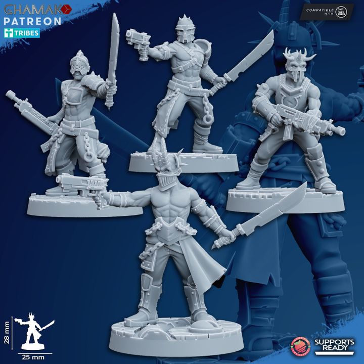 Heretic Army Bundle | 32/28mm Heroic-Scale Sci-Fi Army