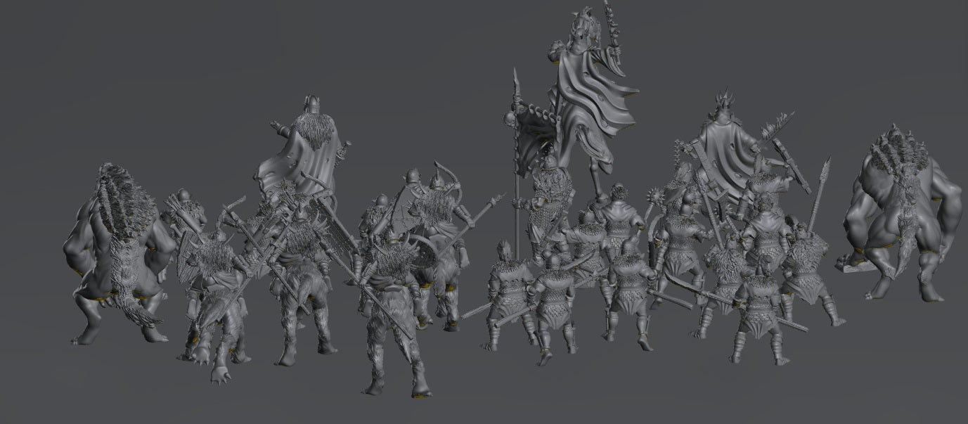 The Wraith King Army Bundle | 28mm Scale Fantasy Army