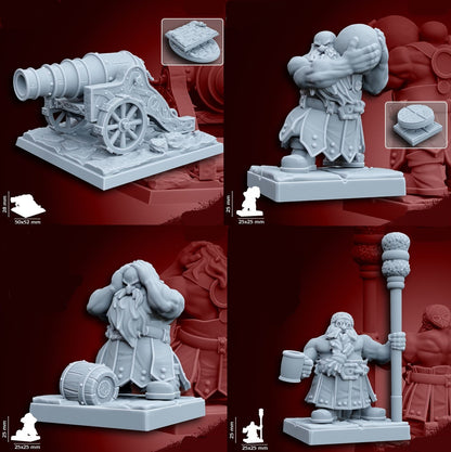 Dwarf Army Bundle | 28mm Heroic-Scale Fantasy Army