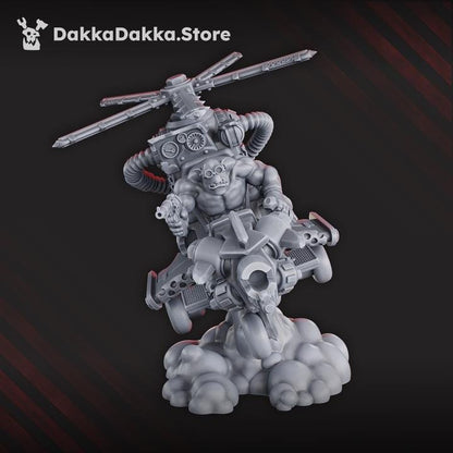 Porkaz Chonky Flyaz | 32/28mm Heroic-Scale Sci-Fi Jetbike Miniatures