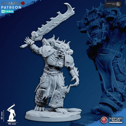 Heretic Corrupted Militum | 32/28mm Heroic-Scale Sci-Fi Heavy Power Armour Infantry