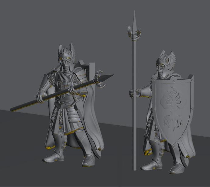 White City Guards | 28mm Scale Fantasy Infantry Miniatures