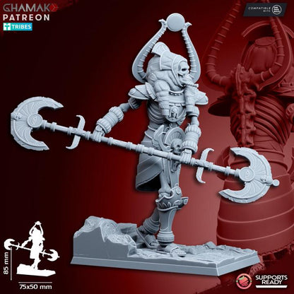 Undead Pharaohs Nomarch Colossus | 28mm Heroic-Scale Fantasy Monster Miniatures