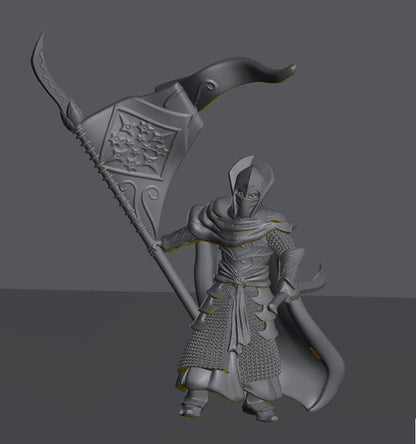 Oathbreaker Elven Banner | 28mm Scale Fantasy Infantry Miniatures