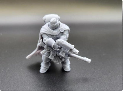Legio Prima Scout Sniper Squad | 32/28mm Heroic-Scale Sci-Fi Power Armoured Infantry