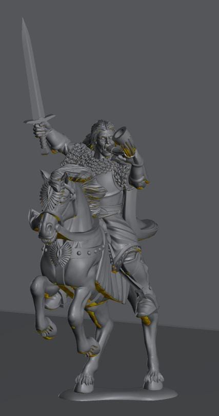 White City Guardian of the City | 28mm Scale Fantasy Infantry Miniatures