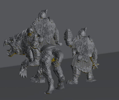 Generic Orc Hero | 28mm Scale Fantasy Infantry Miniatures