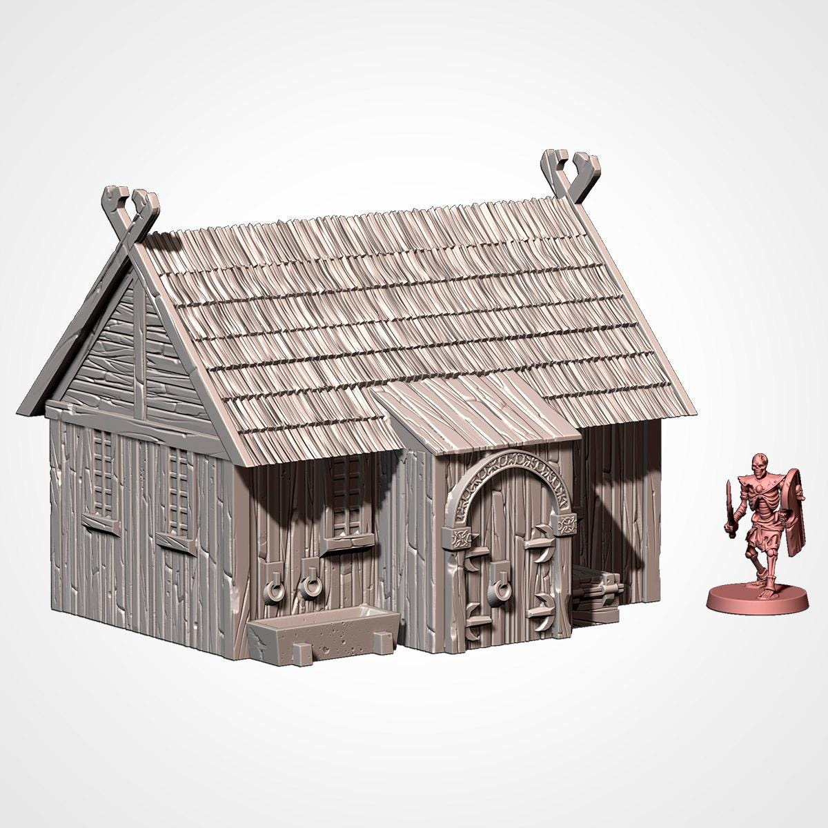 Master Ring Village | 32/28mm Wargaming Scenery and Miniature Terrain