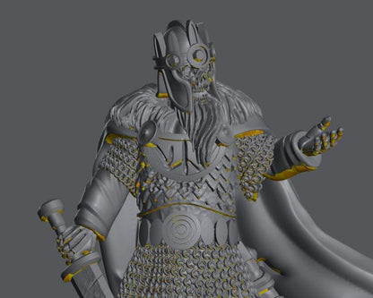 Undead Horde Necrolord | 28mm Scale Fantasy Infantry Miniatures