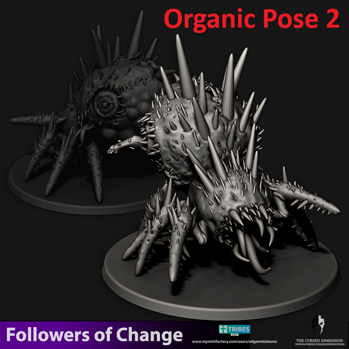 Followers of Change Crawlers | 32/28mm Heroic-Scale Sci-Fi Vehicle