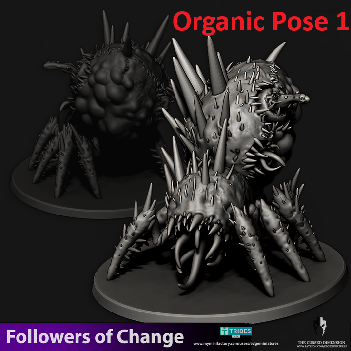 Followers of Change Crawlers | 32/28mm Heroic-Scale Sci-Fi Vehicle