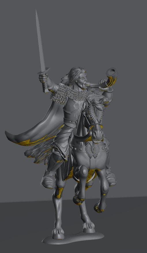 White City Guardian of the City | 28mm Scale Fantasy Infantry Miniatures