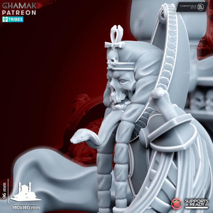Undead Pharaohs Receptacle of Souls | 28mm Heroic-Scale Fantasy War Machine Miniatures