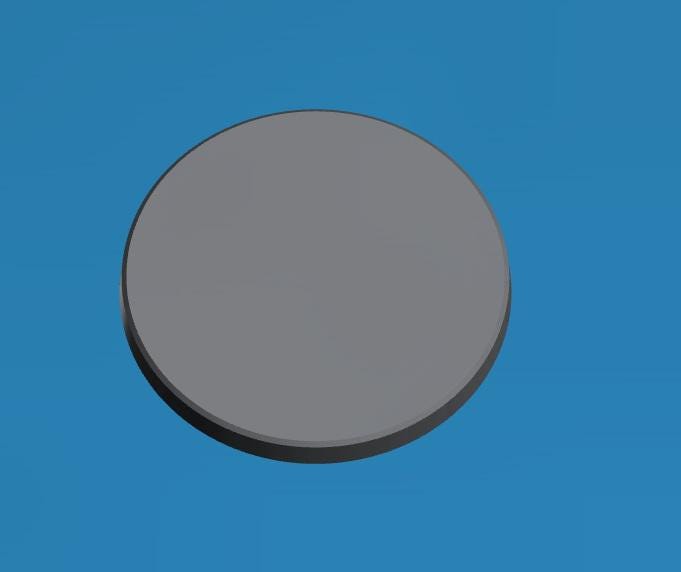 Rectangle/Round Epic Scale Miniature Bases |  8mm Square Bases for Epic Scale Wargaming