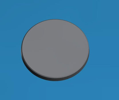 Rectangle/Round Epic Scale Miniature Bases |  8mm Square Bases for Epic Scale Wargaming